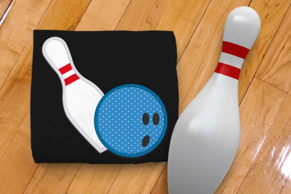 Bowling Ball and Pin Applique Embroidery Review