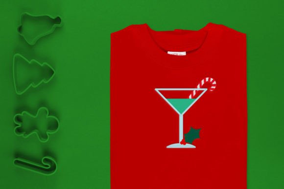 Christmas Cocktail Embroidery Review