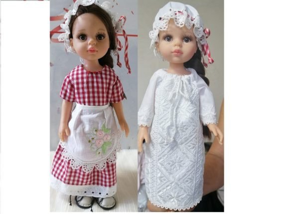 Clothing Set for Paola Reina Embroidery Review