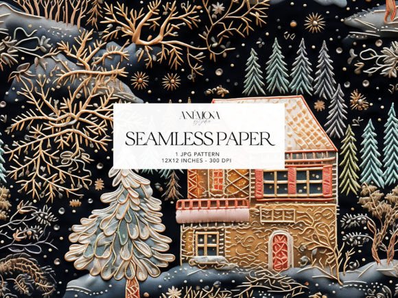 Embroidery Gingerbread Village Paper Review