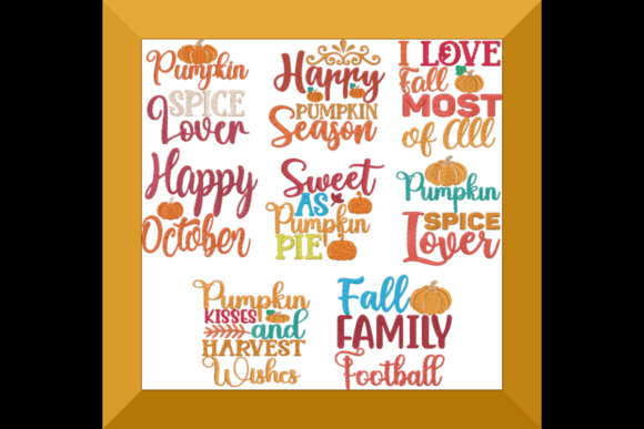 Fall Machine Embroidery Set Review