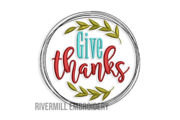 Give Thanks Embroidery Design Review