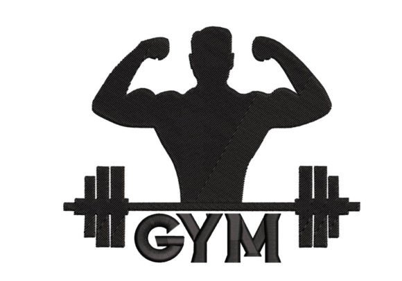 Gym Embroidery Digitizing for Gifts