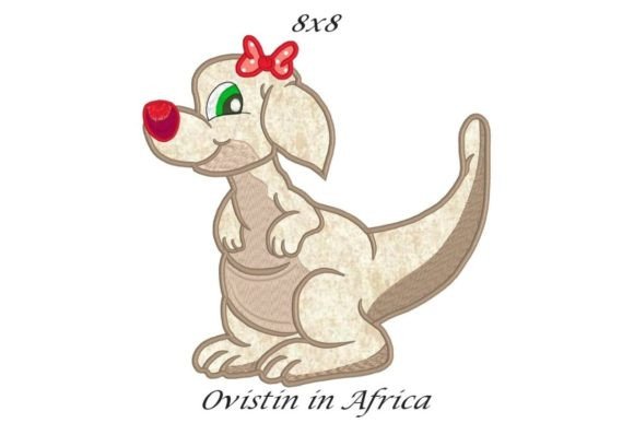 Kangaroo Girl Applique Embroidery Review