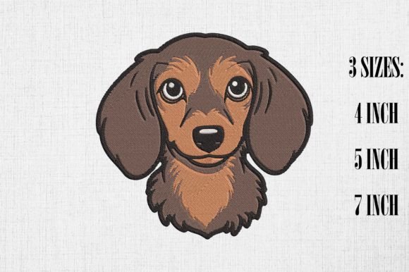 Kawaii Dachshund Embroidery Design Review