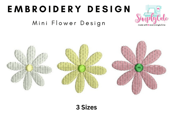 Mini Small Flower Embroidery Design Review