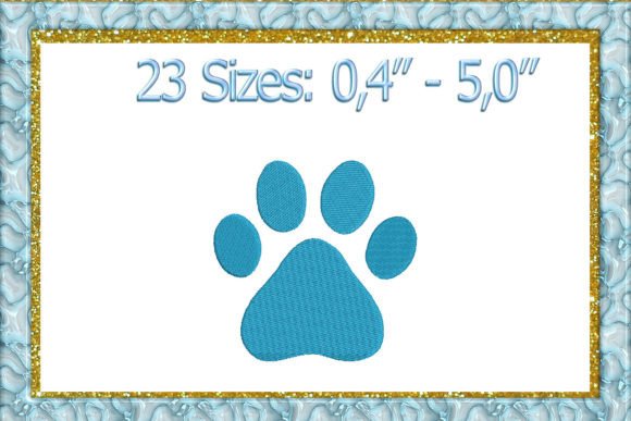 Paw Print Machine Embroidery Design Review