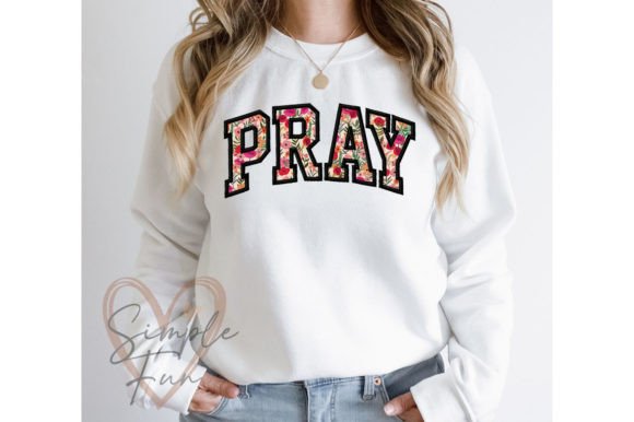 Pray Applique Embroidery for Holiday Collections