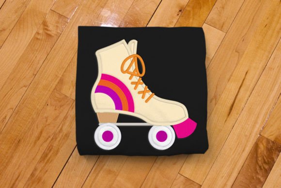 Retro Rollerskate Applique Embroidery Review