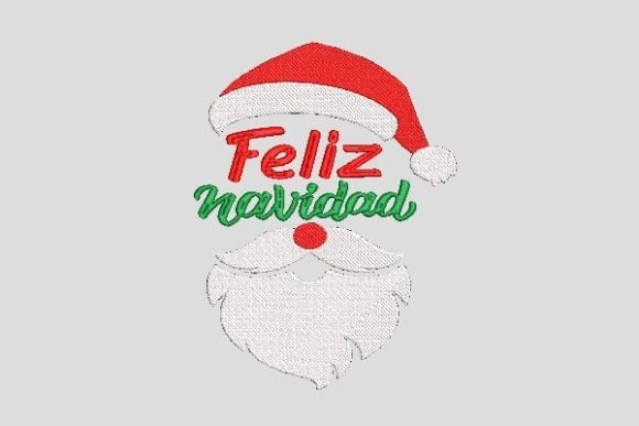 Spanish Christmas Santa Claus Embroidery Review