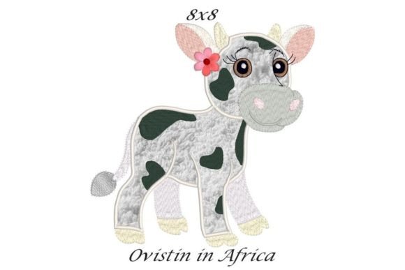 Sweet Calf Applique Embroidery: A Designer's Review